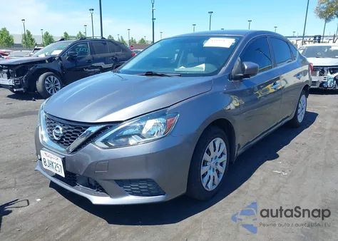 2019 Nissan Sentra S/Sv/Sr/Sl z USA, uszkodzony, nr VIN 3N1AB7AP2KY325652